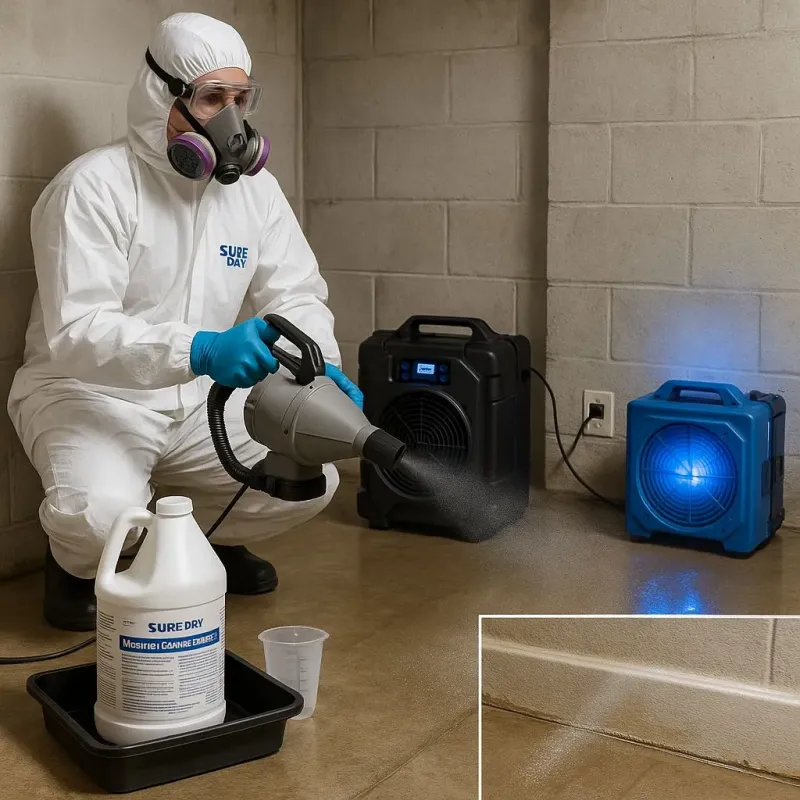 Sanitization and Odor Removal process in Von Ormy, TX