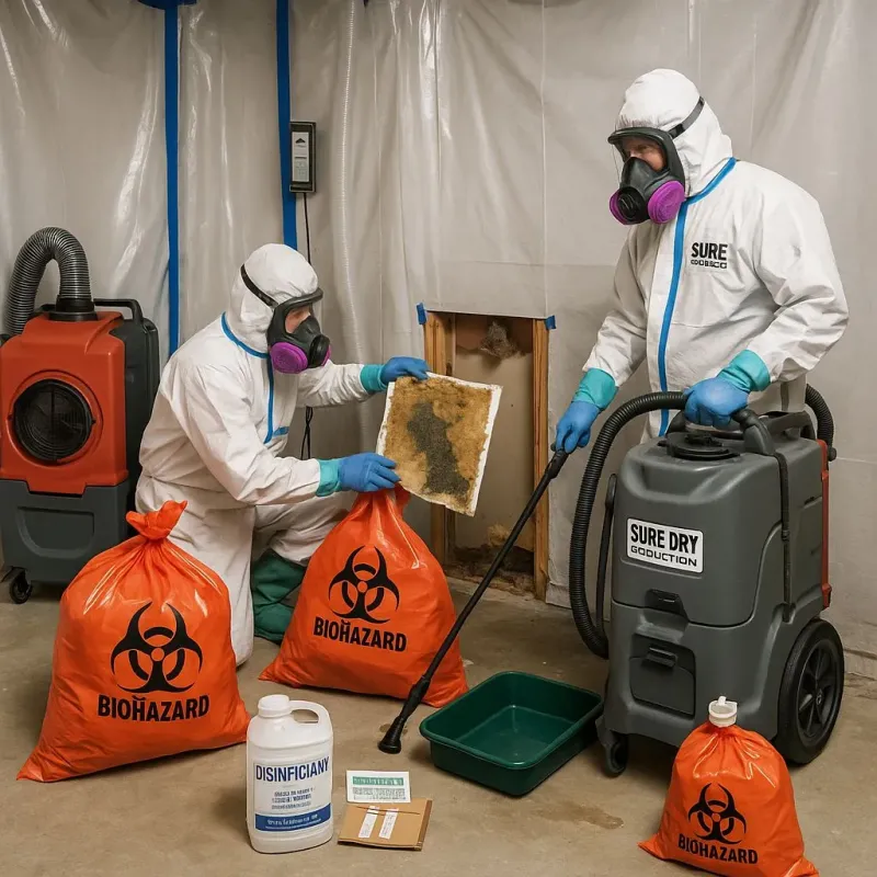 Contaminated Water Handling Protocols process in Von Ormy, TX