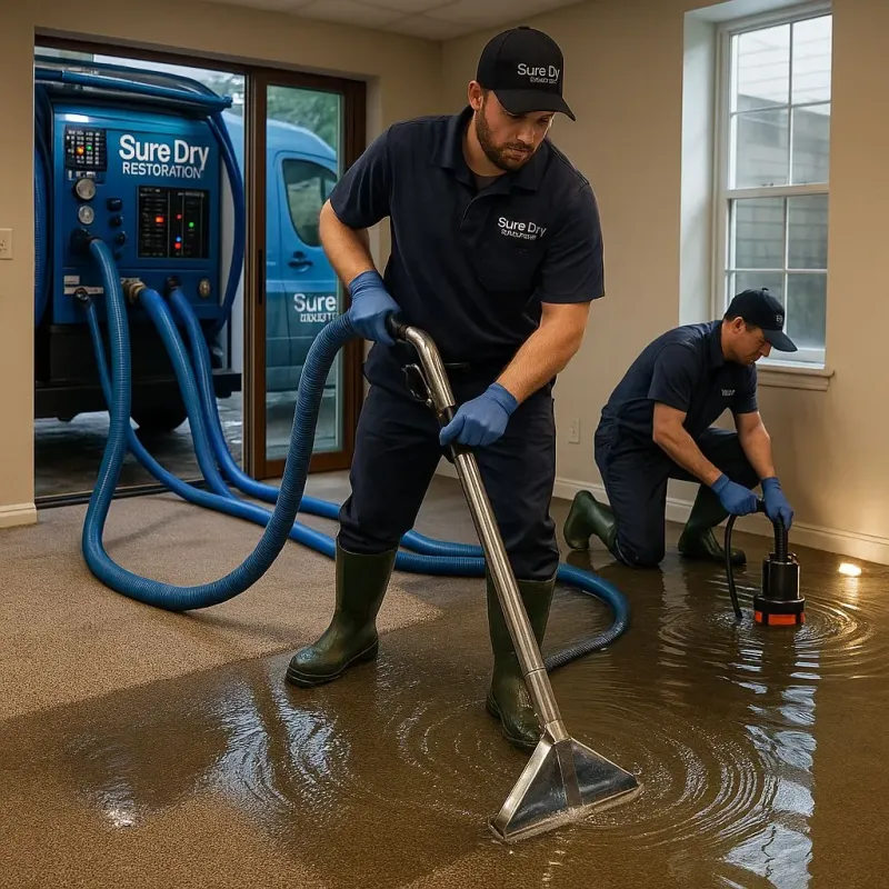 Water Extraction and Removal process in Von Ormy, TX